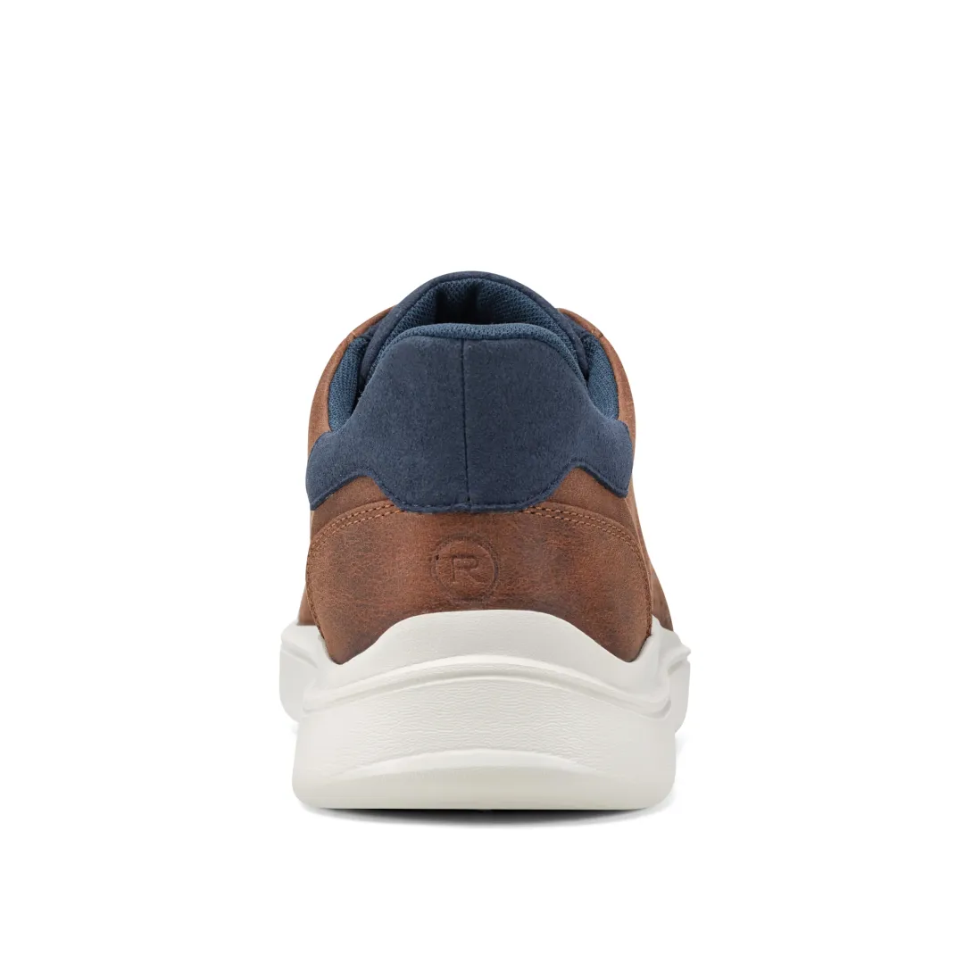 Sneakers|Sneakers>Rockport Men's Tristen Step Activated Lace-Up MediumBrown