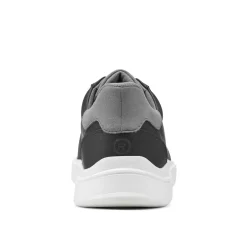 Sneakers|Sneakers>Rockport Men's Tristen Step Activated Lace-Up Black