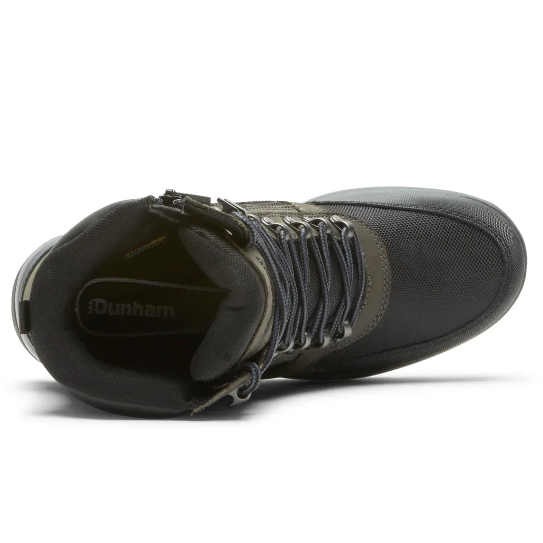 Boots>Rockport Men's 8000Works Waterproof 8-Inch Ubal Boot Black/Castlerock