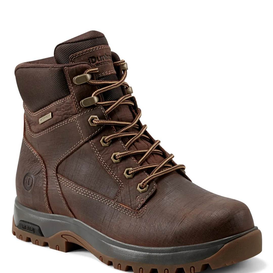 Boots>Rockport Men's 8000Works Waterproof 6-Inch Plain Toe Boot DarkBrown