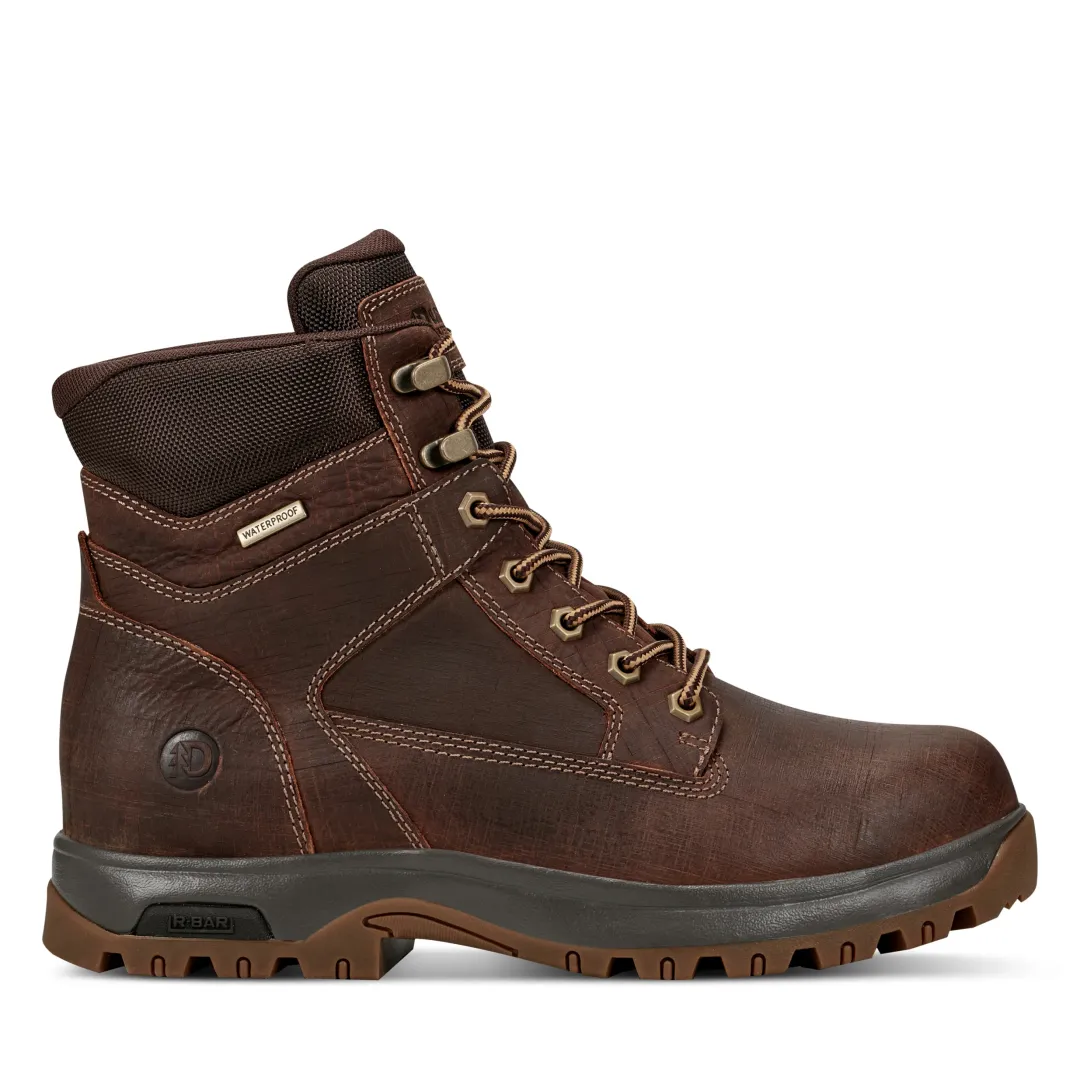 Boots>Rockport Men's 8000Works Waterproof 6-Inch Plain Toe Boot DarkBrown