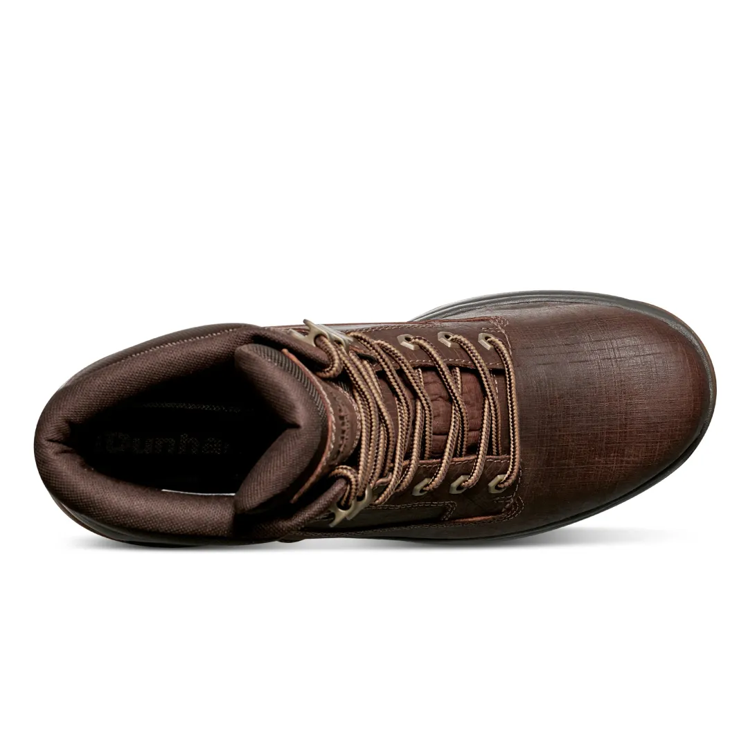 Boots>Rockport Men's 8000Works Waterproof 6-Inch Plain Toe Boot DarkBrown
