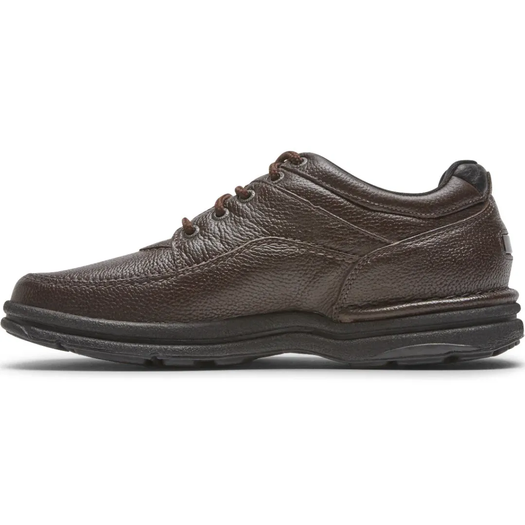 Sneakers|Sneakers>Rockport Men's World Tour Classic Lace Up BROWNTUMBLED