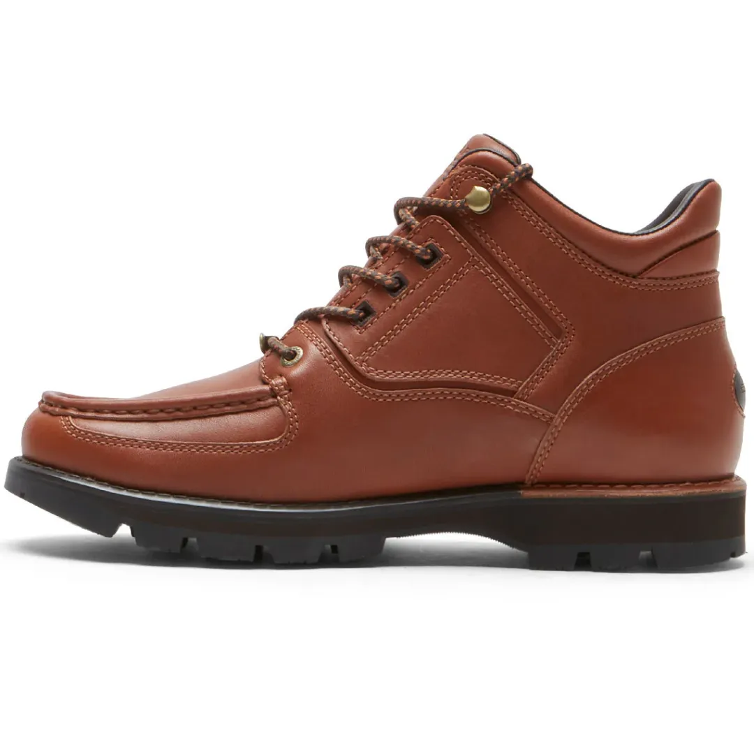 Boots|Boots>Rockport Men's XCS Umbwe II Waterproof Moc Front Trail Boot MAHOGANYLEATHER