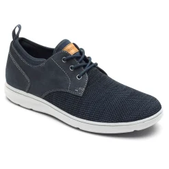 Oxfords & Lace-ups|Oxfords & Lace-ups>Rockport Men's Zaden Plain Toe Oxford NAVYNUBUCK/MESH