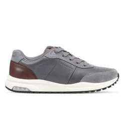 Sneakers|Sneakers>Rockport X Reebok Men's DMX™ Baker Casual Lace-up Sneakers MediumGray