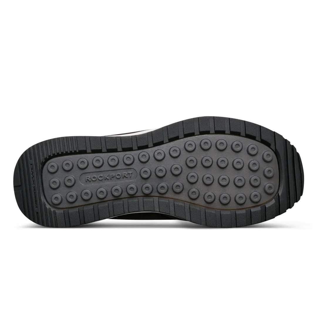 Sneakers|Sneakers>Rockport X Reebok Men's DMX™ Brock Casual Lace-up Sneakers Black