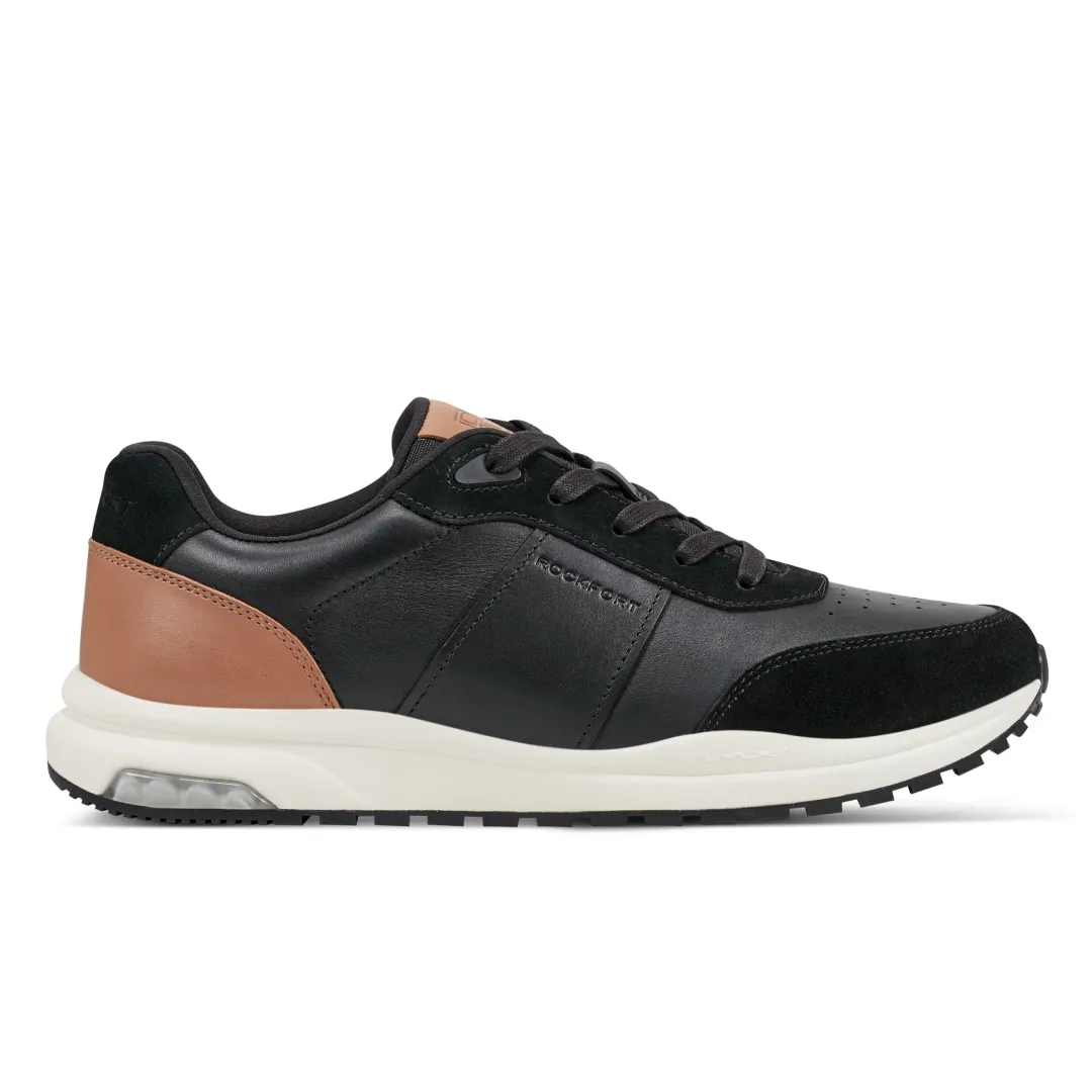 Sneakers|Sneakers>Rockport X Reebok Men's DMX™ Baker Casual Lace-up Sneakers Black