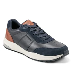 Sneakers|Sneakers>Rockport X Reebok Men's DMX™ Baker Casual Lace-up Sneakers DarkBlue