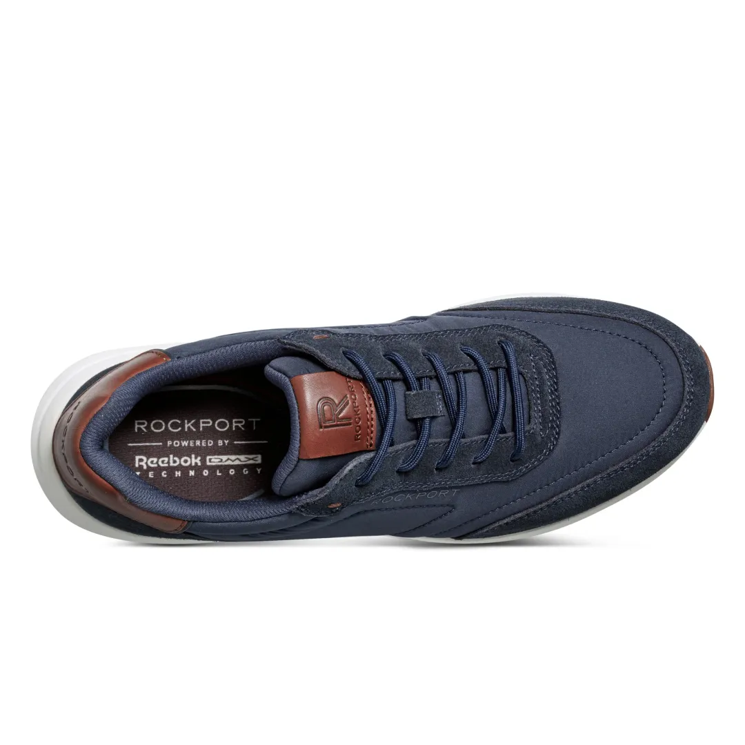 Sneakers|Sneakers>Rockport X Reebok Men's DMX™ Brock Casual Lace-up Sneakers DarkBlue