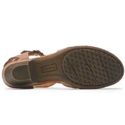 Heels>Rockport Women's Aubrey T-Strap Heel TuscanyPink