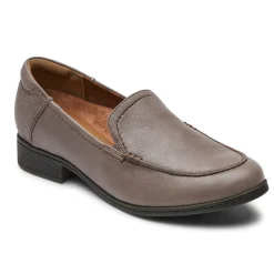 Flats>Rockport Women's Crosbie Moc Loafer DOVERGREYLTHR