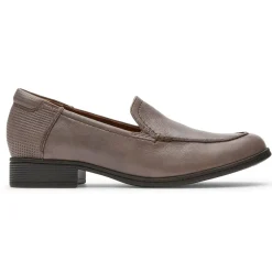 Flats>Rockport Women's Crosbie Moc Loafer DOVERGREYLTHR