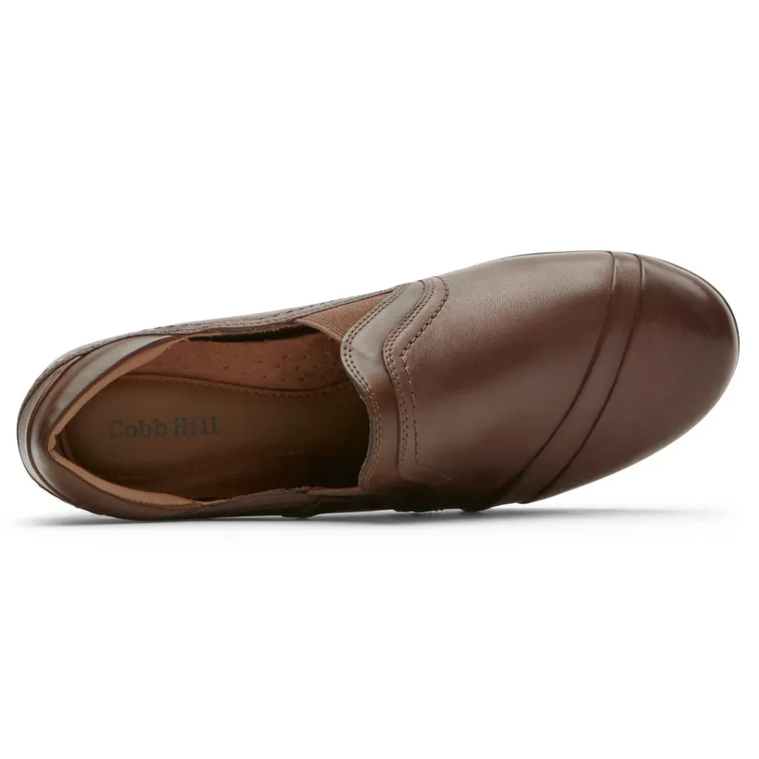 Walking Shoes>Rockport Women's Laurel Slip-On Shoe BARKLTHR