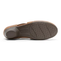 Boots>Rockport Women's Laurel Woven Bootie TAN
