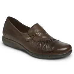 Walking Shoes>Rockport Women's Paulette Slip-On Shoe BARK