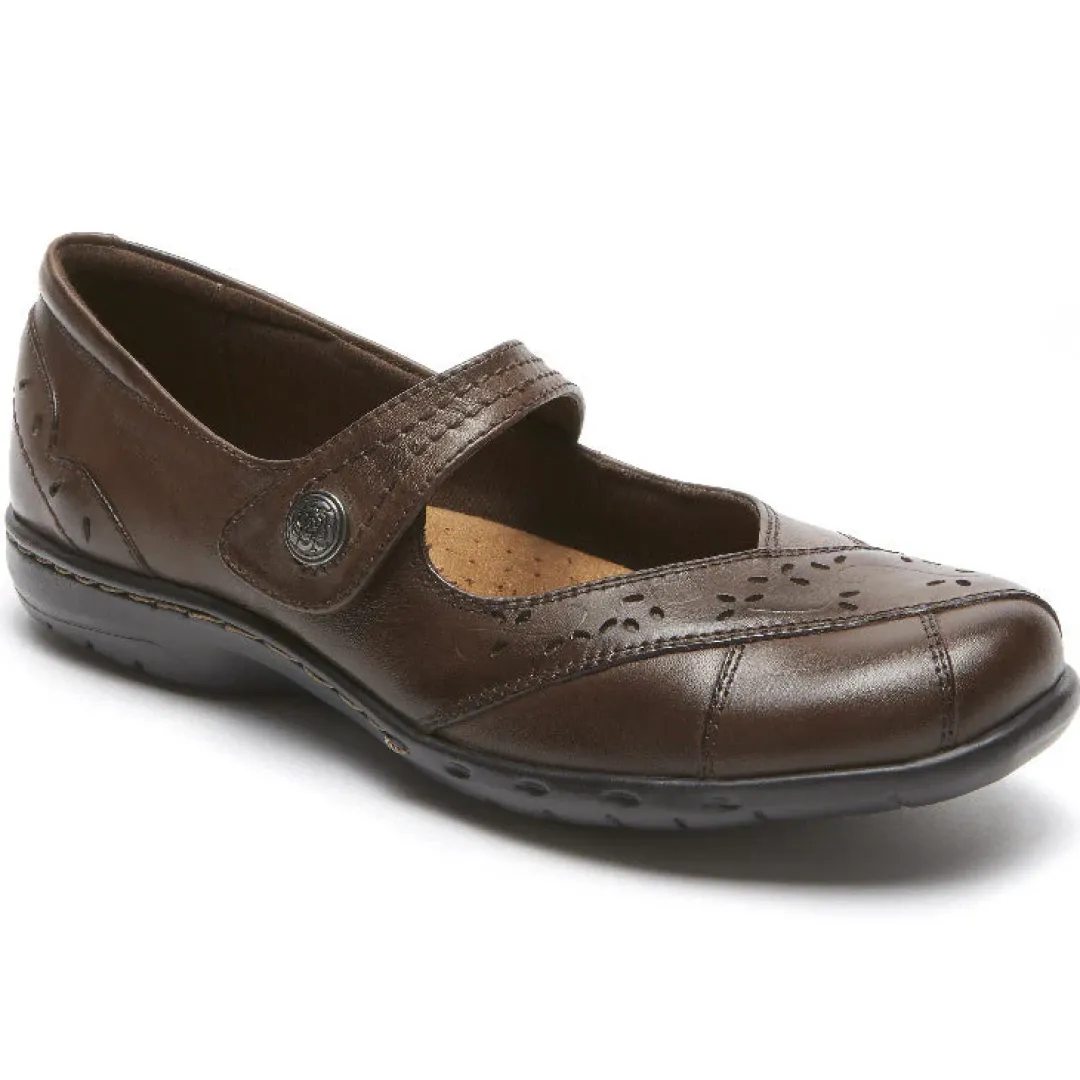 Flats>Rockport Women's Petra Mary Jane BROWN