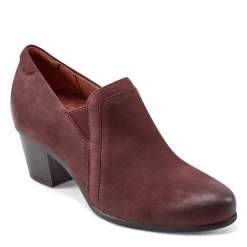 Heels>Rockport Women's Winny Casual Slip-on Shoes DarkRed