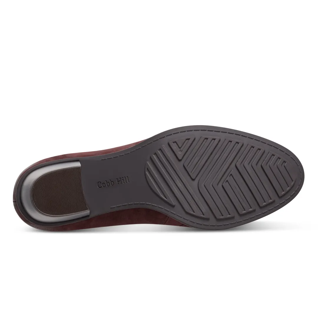 Heels>Rockport Women's Winny Casual Slip-on Shoes DarkRed