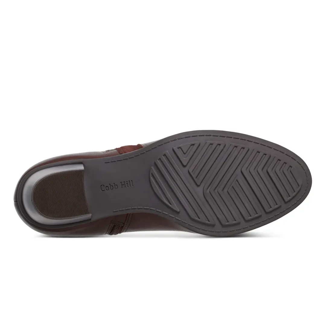 Boots>Rockport Women's Wynter Casual Booties DarkRed